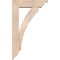 Ekena Millwork Thorton Traditional Smooth Bracket w/ Offset Brace, Douglas Fir, 5 1/2"W x 18"D x 30"H BKT0604X18X30THR01SDF - alternate 4